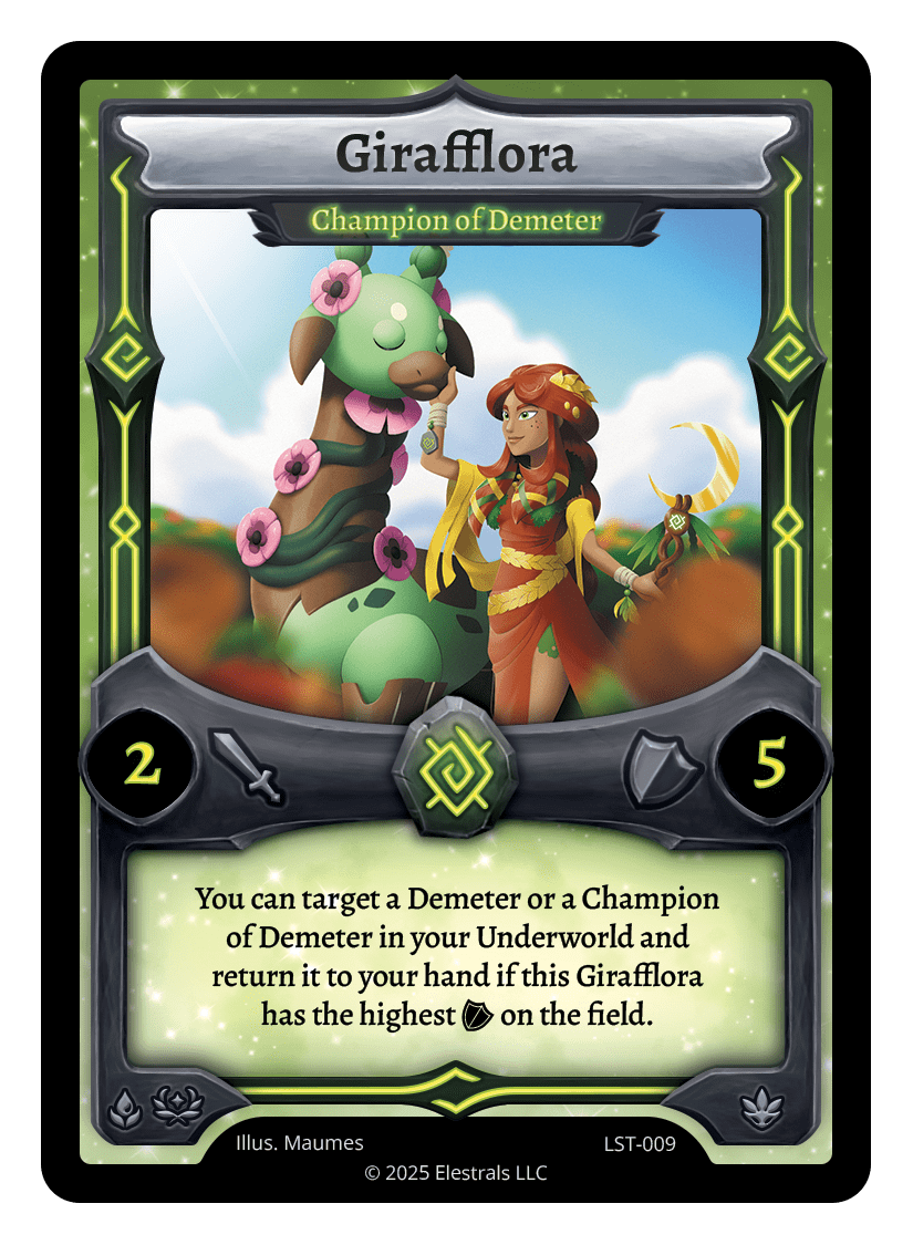 Girafflora - Champion of Demeter - LST-009